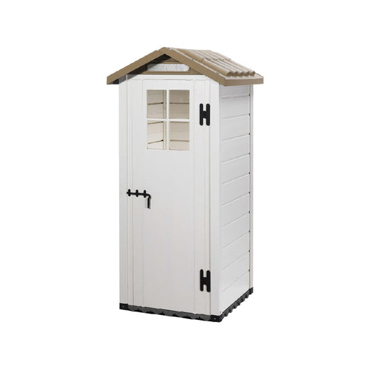 屋外用収納キャビネット プラスチック製 - 70 x 45 x 160