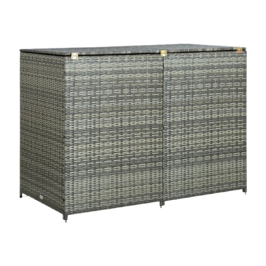 ラタン製収納ボックス - ガーデンやバルコニー用 - プラスチック - 150 x 75 x 100